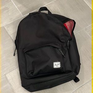 Herschel black backpack for sale!